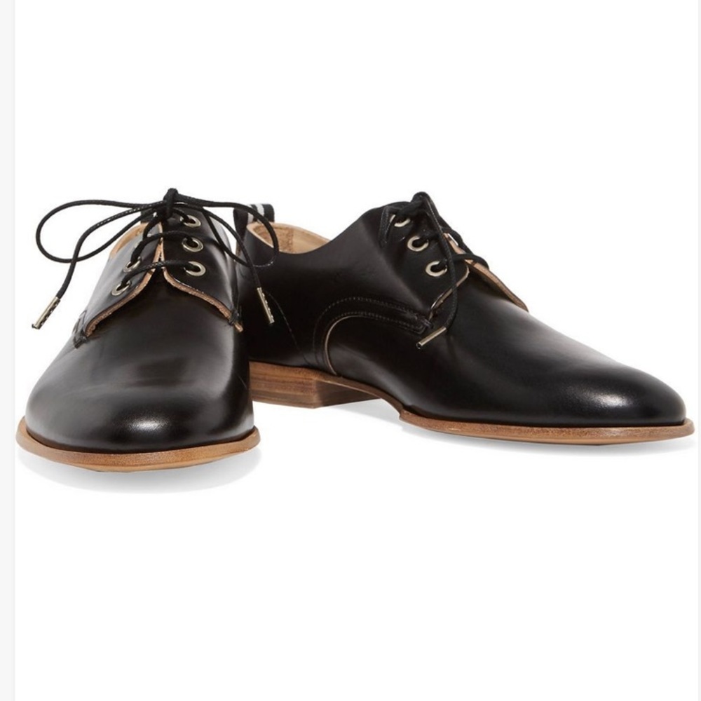 Rag&Bone Audrey Leather Oxfords Black Size-40/10 NWT